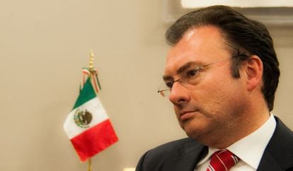Videgaray, ministro da Fazenda do México. / SEC. DA FAZENDA DO MÉXICO