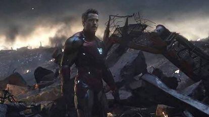 Robert Downey Junior, em 'Vingadores: Endgame'.