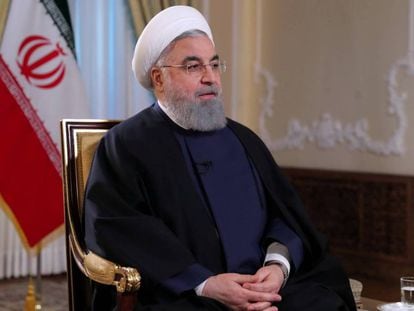O presidente iraniano Hassan Rohani em janeiro.