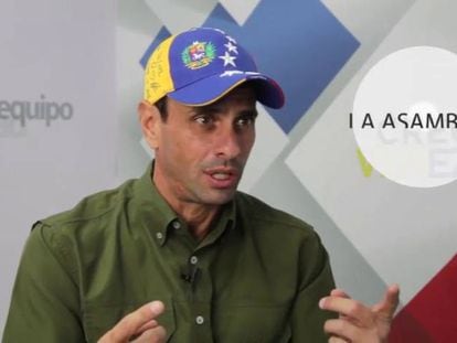 Capriles: “Estou extremamente preocupado com a atitude de Maduro”
