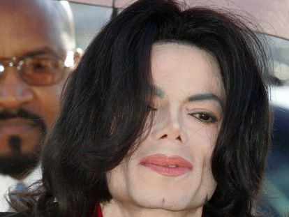 Michael Jackson em imagem de 2005.