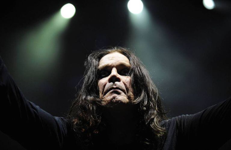 Ozzy Osbourne em um concerto de 2008 em Sidney, Austrália.