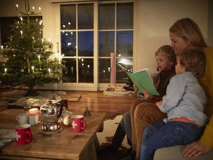 Chaminé e livros: na Islândia, as pessoas passam a noite de Natal lendo
