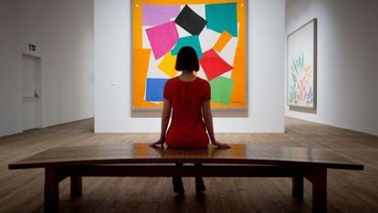 O quadro 'O Caracol', de Henri Matisse, no Tate Modern.