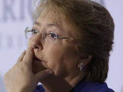 A presidenta chilena, Michelle Bachelet.