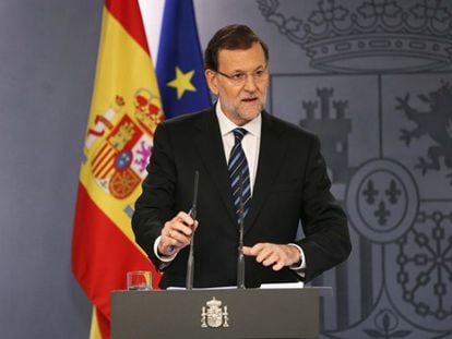 Rajoy descarta ações para conter separatismo.
