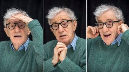 Woody Allen, em uma entrevista coletiva em Nova York no final de 2017.