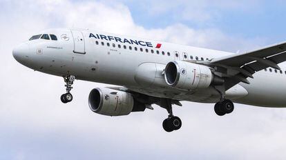 Um avião da companhia francesa Air France.