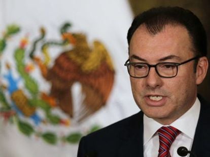 O ministro da Economia mexicano, Luis Videgaray.