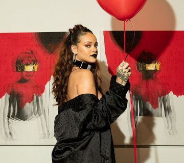 Rihanna revela a portada de seu novo disco, 'Anti'.