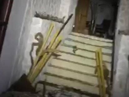 As primeiras imagens de dentro do hotel soterrado após avalanche na Itália