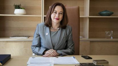 A candidata à Secretaria-Geral da OEA, María Fernanda Espinosa.