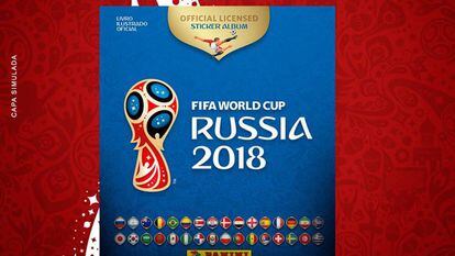 Capa do álbum da Copa do Mundo Rússia 2018.