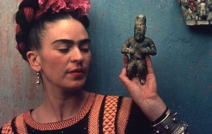A artista mexicana Frida Kahlo.