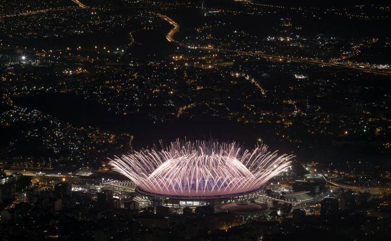 Cerimônia de abertura dos Jogos Olímpicos 2016.