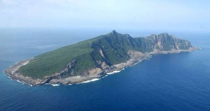 Uma das ilhas do mar da China Oriental disputadas pelo Japão e a China.