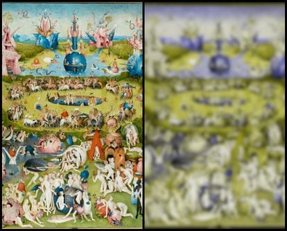 Fragmento de ‘O Jardim das Delícias’, de Bosch.