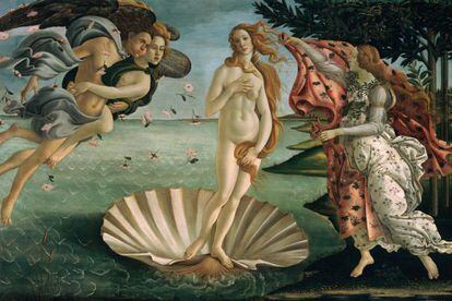 ‘O Nascimento de Vênus’, de Boticcelli, mostra uma mulher com um índice de cintura-quadris de 0,724, perto do que se considera o ideal universal.