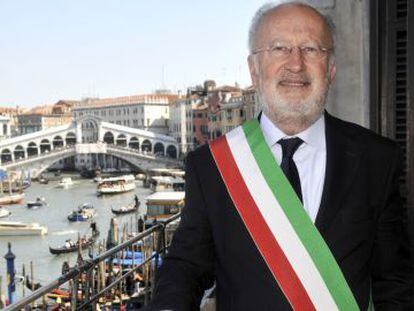 O prefeito de Veneza, Giorgio Orsoni, em abril de 2010.