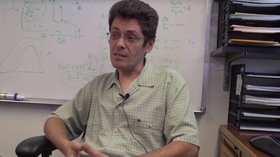 O engenheiro químico José Luis Jiménez, da Universidade do Colorado
