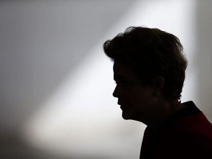 A presidenta Dilma Rousseff, na &uacute;ltima sexta-feira.