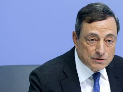 O presidente do BCE, Mario Draghi.