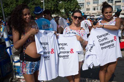 Campanha de conscientiza&ccedil;&atilde;o sobre o zika v&iacute;rus no Carnaval do Rio.