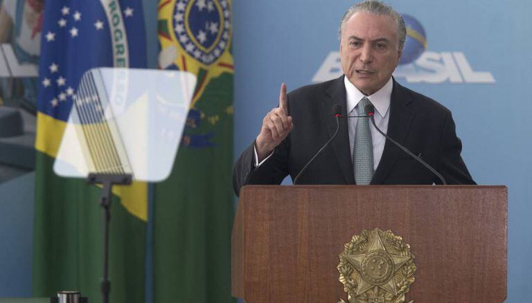 Michel Temer, na última quarta-feira.