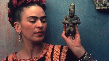 A artista mexicana Frida Kahlo.
