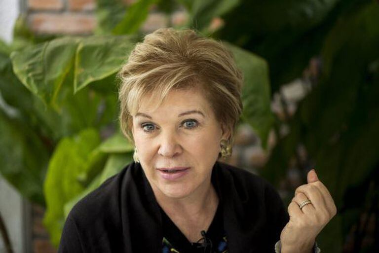 A ministra Marta Suplicy em Bogotá em setembro de 2014.