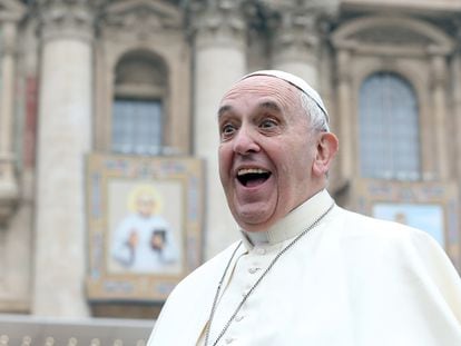 O papa Francisco no Vaticano.