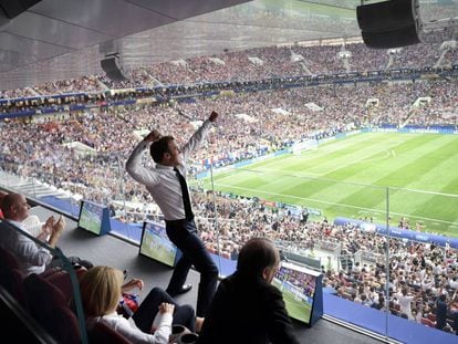 Macron, campeão