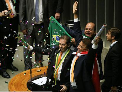 Paulinho da Força na votação do impeachment.