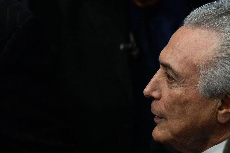 Michel Temer, ao tomar posse nesta quarta.