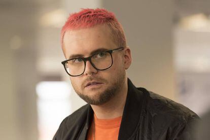 Christopher Wylie, durante a entrevista