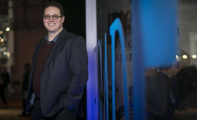Ben Nelson, fundador da Universidade Minerva, durante visita a Barcelona
