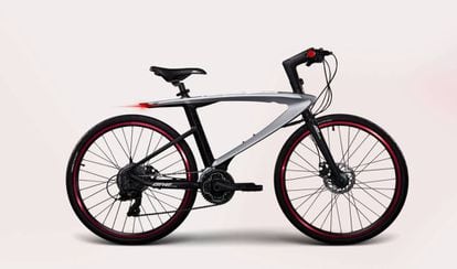 A bicicleta inteligente de LeEco.