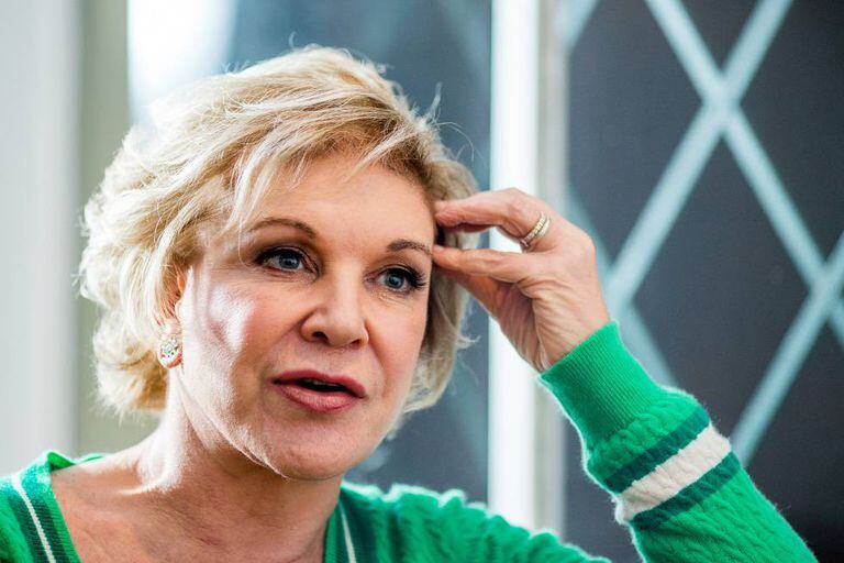 A senadora Marta Suplicy, em seu escritório em São Paulo, no dia 24 de junho.