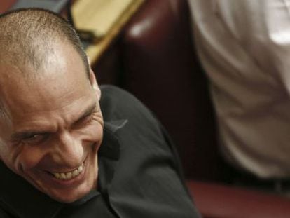 O ex-ministro de Finanças grego, Yanis Varoufakis, na semana passada.