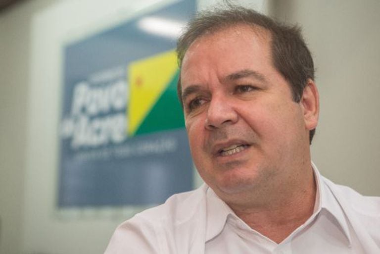 O governador e candidato à reeleição, Tião Viana (PT).