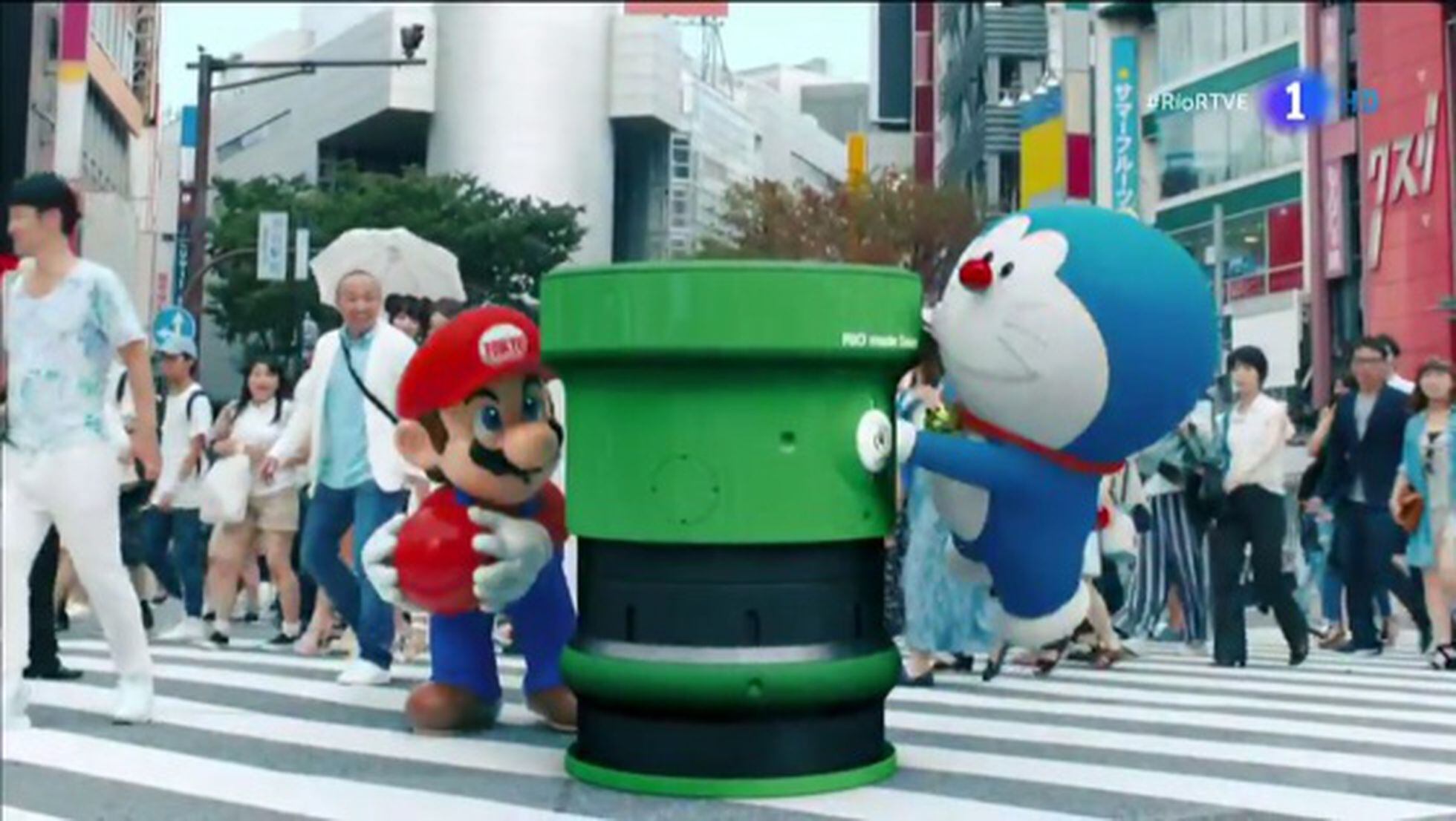 Super Mario aparece no encerramento dos Jogos Olímpicos Rio 2016