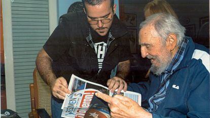 Fidel Castro, em fotografia publicada no Granma.