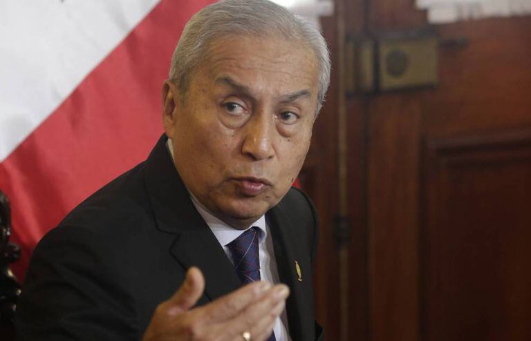 O promotor geral de Peru, Pedro Chávarry.