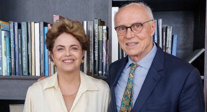 Dilma e Eduardo Suplicy, nesta quarta.