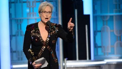 Um trecho do discurso de Meryl Streep.