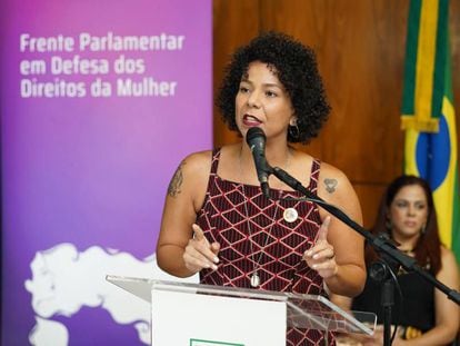 A deputada federal Áurea Carolina (PSOL-MG), um dos nomes femininos no Congresso.