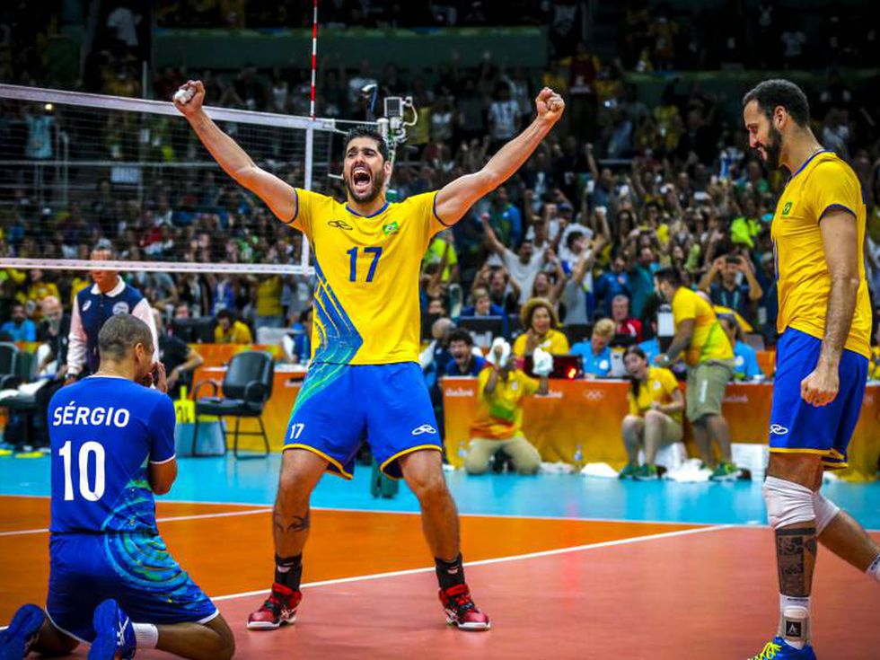 Ha Dois Anos O Brasil Fechava As Olimpiadas Do Rio Com Ouro No Volei Masculino Esportes El Pais Brasil