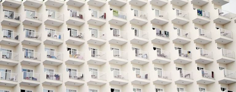 Bloco de apartamentos em Palma de Mallorca.