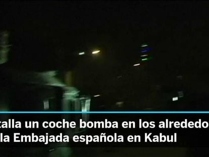 Atentado terrorista atinge Embaixada espanhola em Cabul e mata policial