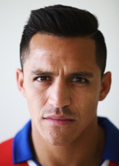Alexis Sánchez, o líder do ataque chileno.